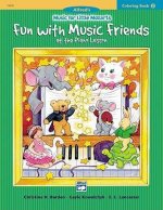 Music for Little Mozarts Coloring Book, Bk 2: Fun with Music Friends at School