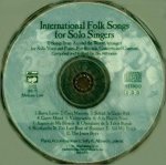 International Folk Songs for Solo Singers