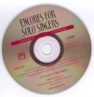 Encores for Solo Singers: Medium Low Voice