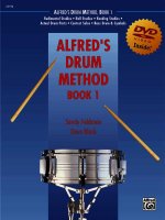 Alfred's Drum Method, Book 1