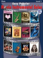 Easy Popular Movie Instrumental Solos: Flute, Book & CD