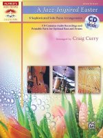A Jazz-Inspired Easter: 8 Sophisticated Solo Piano Arrangements, Book & CD