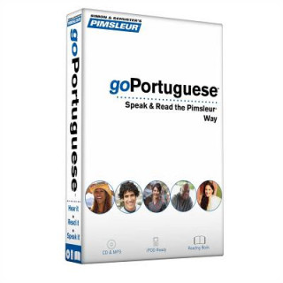 Pimsleur goPortuguese: Speak & Read the Pimsleur Way [With Book(s) and MP3]
