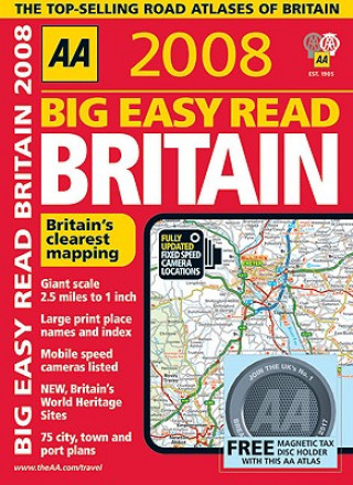 AA Big Easy Read Britain [With Magnetic Tax Disc Holder]