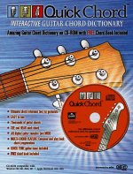Quick Chord Interactive Guitar Chord Dictionary: Free Chord Book Included, Book & CD-ROM [With Book]