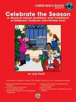 Celebrate the Season (a Musical about Holidays and Traditions of Different Cultures): Complete Package, Book & CD