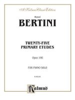 Twenty-Five Primary Etudes, Op. 166