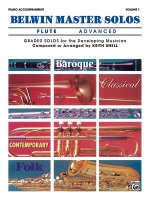 Belwin Master Solos (Flute), Vol 1: Advanced Piano Acc.