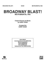 Broadway Blast! (a Medley): Featuring 