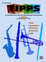 T-I-P-P-S for Band: E-Flat Alto Clarinet