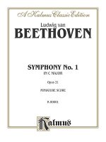 Symphony No. 1, Op. 21: Miniature Score, Miniature Score
