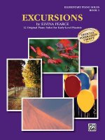 Excursions, Bk 1: 12 Original Piano Solos for Early-Level Pianists