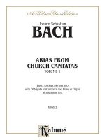 Arias from Church Cantatas (Soprano and Alto) (3 Duets), Vol 1: German Language Edition