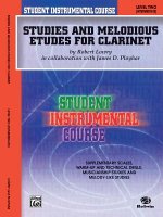 Student Instrumental Course Studies and Melodious Etudes for Clarinet: Level II