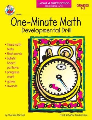 Subtraction: Minuends 0 to 10, Grades 1 - 2: Developmental Drill