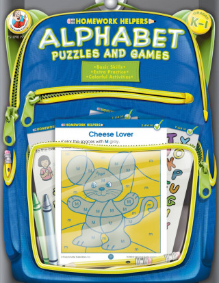 Alphabet Puzzles and Games, Homework Helpers, Grades K-1