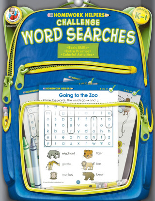 Challenge Word Searches, Homework Helpers, Grades K-1