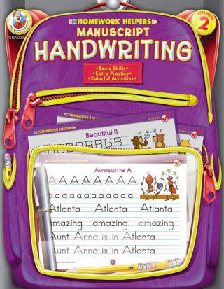 Manuscript Handwriting, Homework Helpers, Grade 2