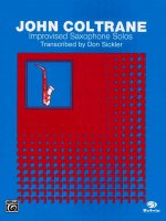John Coltrane Improvised Saxophone Solos