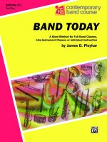 Band Today, Part 1: Baritone (T.C.)