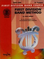 First Division Band Method, Part 1: C Flute