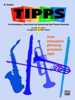 T-I-P-P-S for Band: B-Flat Clarinet