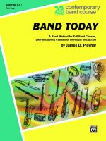 Band Today, Part 2: Baritone (B.C.)
