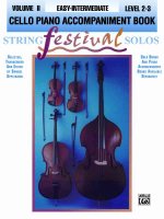 String Festival Solos, Vol 2: Cello Piano Acc.