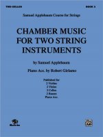 Chamber Music for Two String Instruments, Bk 3: 2 Cellos