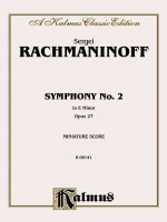 Symphony No. 2 in E Minor, Op. 27: Miniature Score, Miniature Score