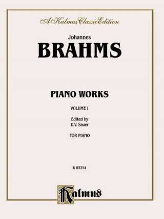 Piano Works (Op. 1 to Op. 24), Vol 1