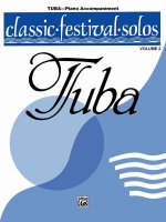Classic Festival Solos (Tuba), Vol 2: Piano Acc.