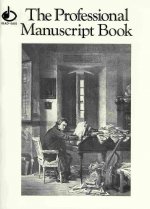 12 Stave Professional Manuscript Book: Off White Paper, Black Staves. Includes Musical Terms, Chord Chart, & Instrument Range Chart., Saddle Stitched