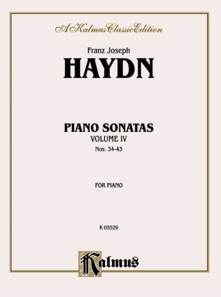 Sonatas, Vol 4: Nos. 34-43