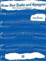 Know Your Scales and Arpeggios: With Chords and Cadences