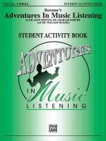 Bowmar's Adventures in Music Listening, Level 3: Student Activity Book