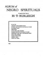 Album of Negro Spirituals: High Voice
