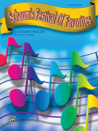 Schaum's Festival of Favorites: 14 Piano Solos