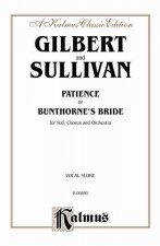 Patience: Vocal Score (English Language Edition), Score