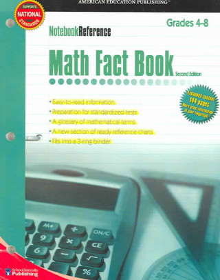 Notebook Reference Math Fact Book: Grades 4-8