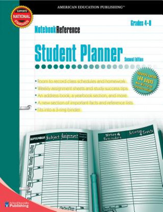 Notebook Reference Student Planner: Grades 4-8