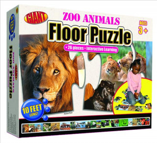 Zoo Animals Giant Floor Puzzle