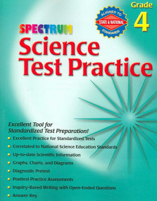 Spectrum Science Test Practice: Grade 4