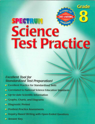 Spectrum Science Test Practice: Grade 8