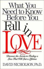 What You Need to Know before You Fall in Love