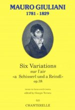Mauro Giuliani: Six Variations Op. 38: Guitar & Orchestra