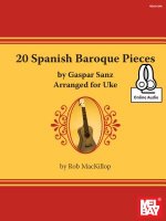 20 Spanish Baroque Pieces by Gaspar Sanz