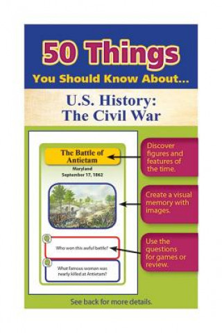 50 Things You Should Know about U.S. History: The Civil War Flash Card