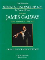 Sonata, Opus 167: Undine for No Flute & Piano Great Performer's Edition