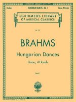 Hungarian Dances, Book 1: Piano, 4 Hands